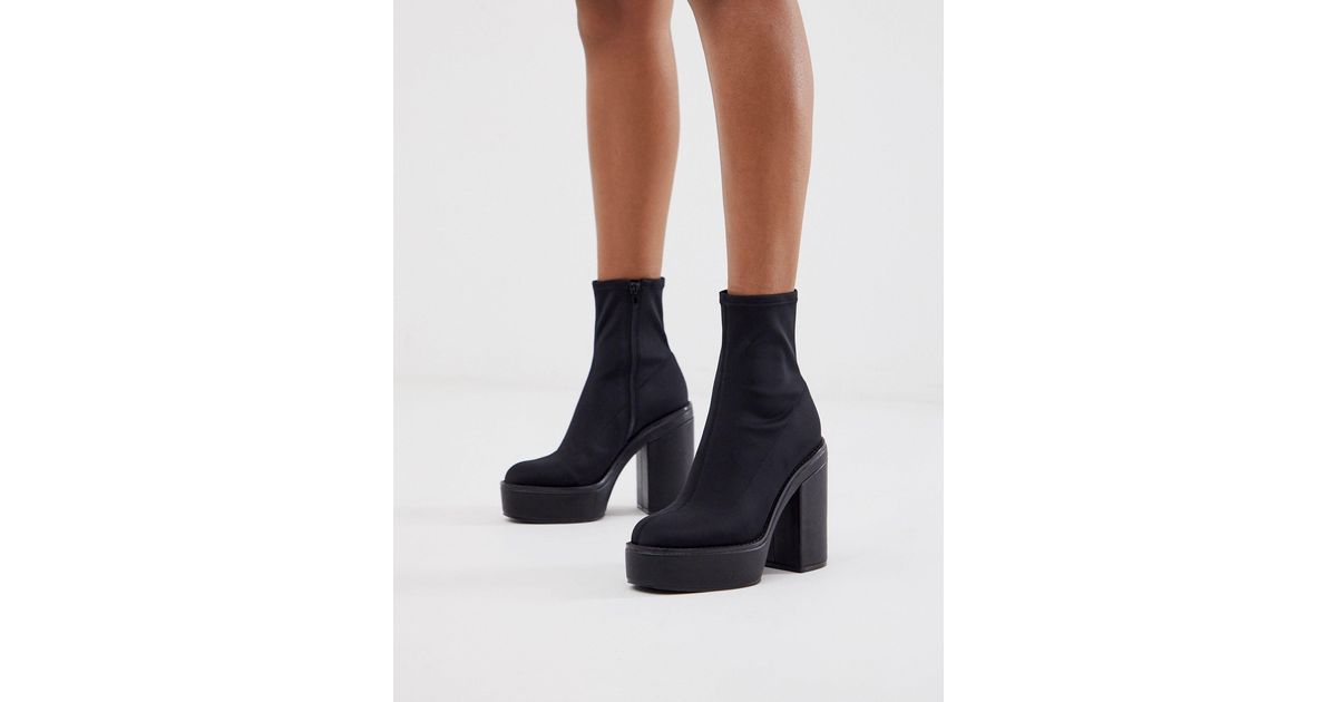 bottes compensées fourrées