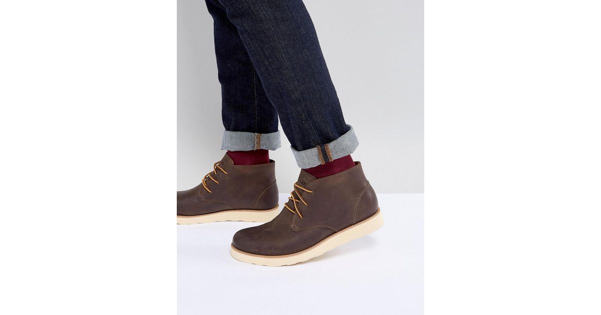 eastland jack plain toe chukka boot