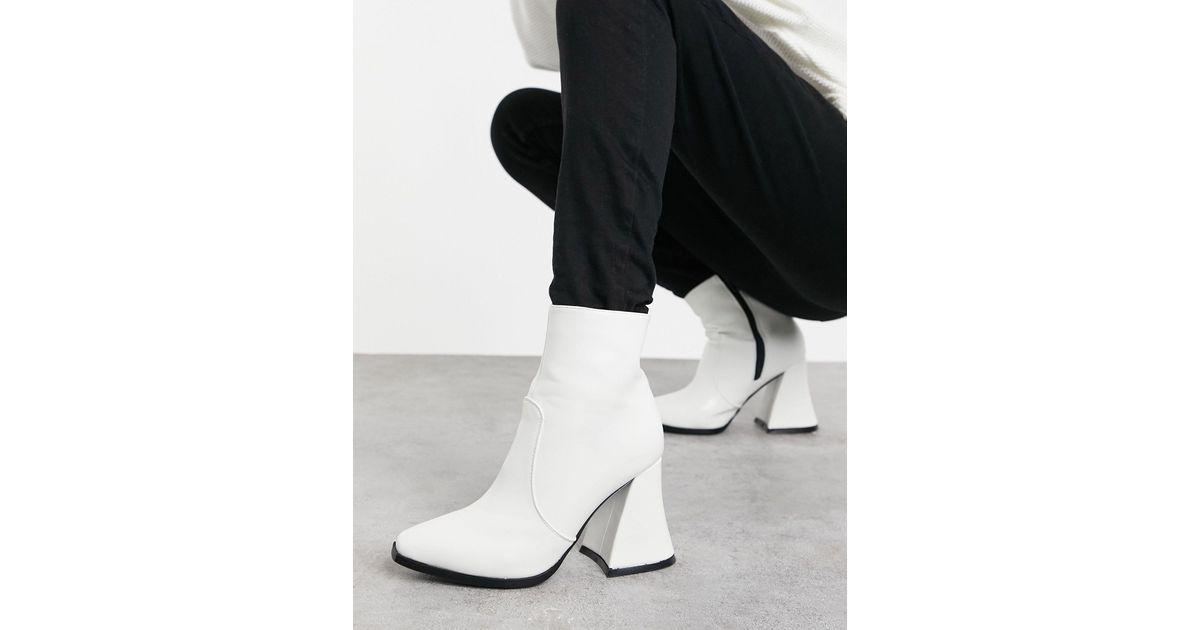 lamoda flared heel
