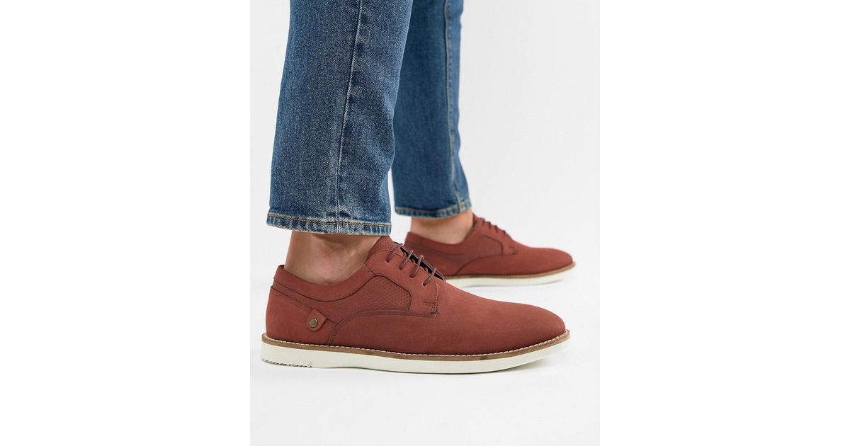 Red Tape Holker Casual Lace Up Shoes In 