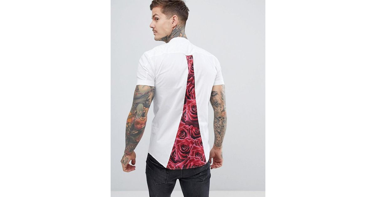 siksilk rose t shirt