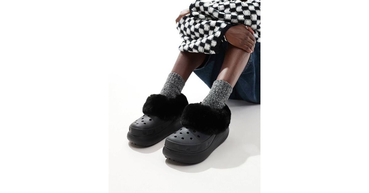 Sabots Crocs Classic Crocs Fourrure Homme Crocs Classic Lined In