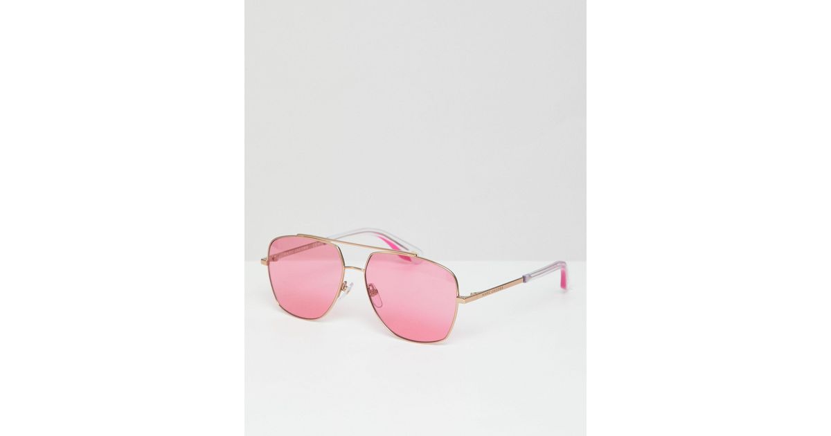 marc jacobs pink glasses