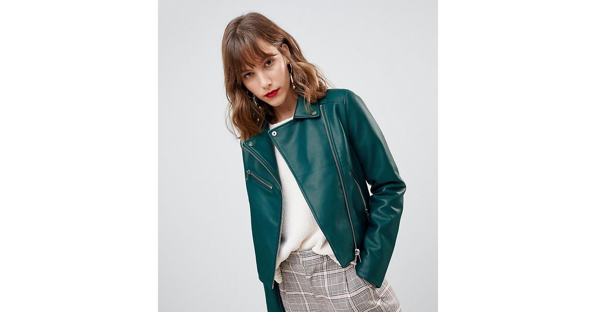 stradivarius green jacket