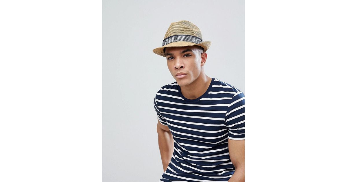 summer trilby hat