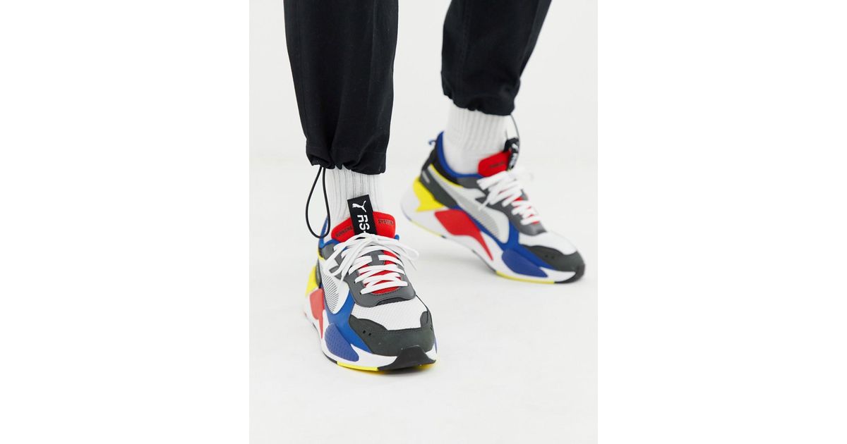 PUMA Rsx Toys Trainers In White for Men Lyst