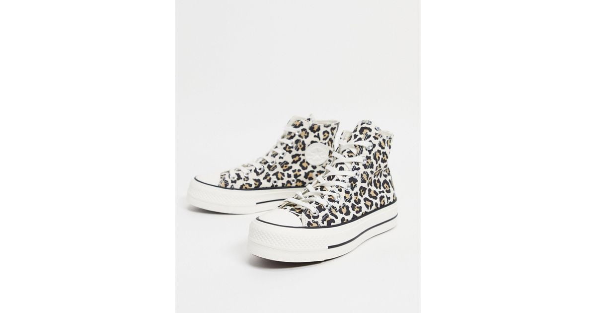 Lift Converse Leopard Plateau Converse – Chuck Taylor Lift