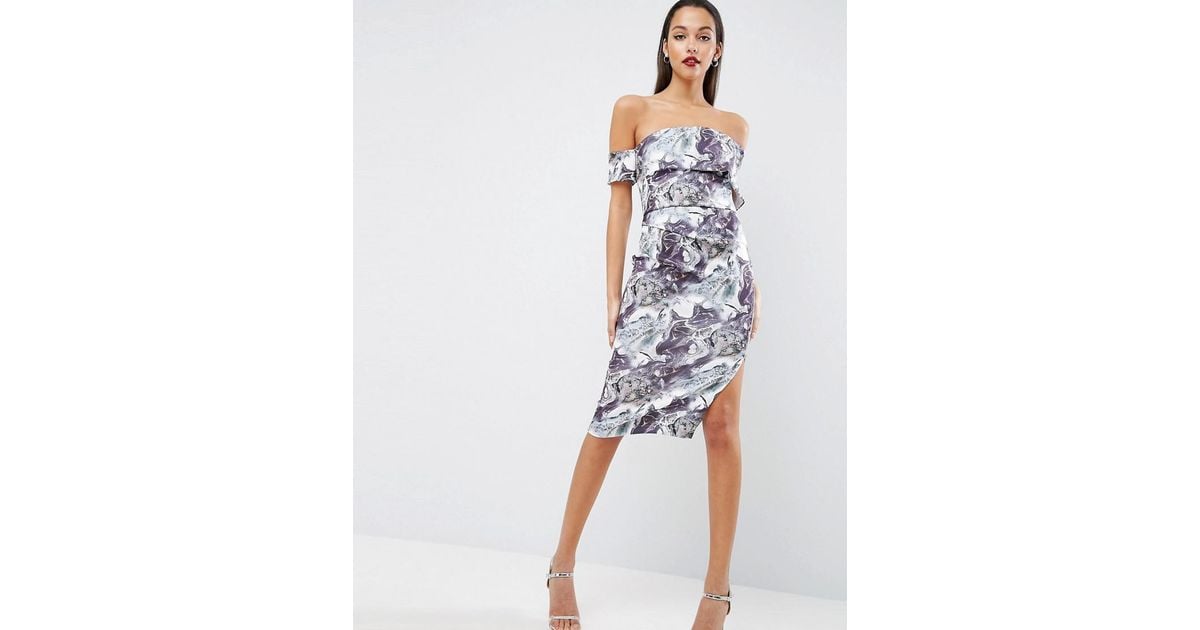 asos marble dress