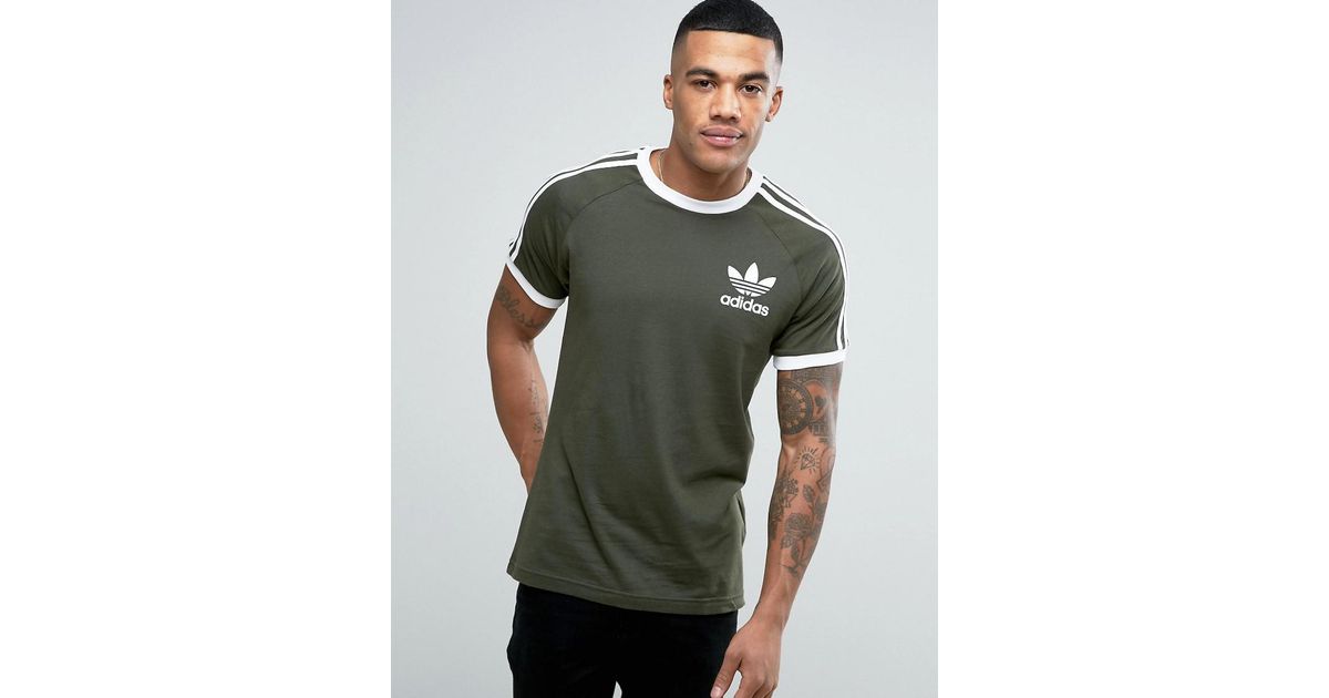 Adidas california tee khaki cheap