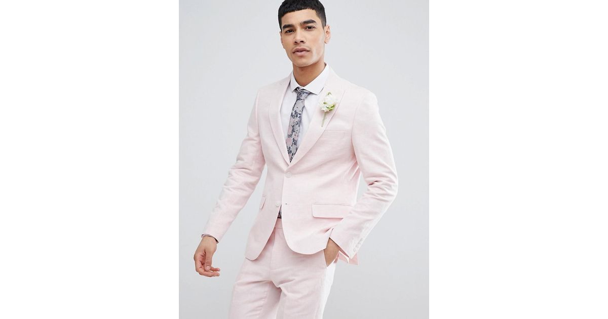 moss bros linen jacket