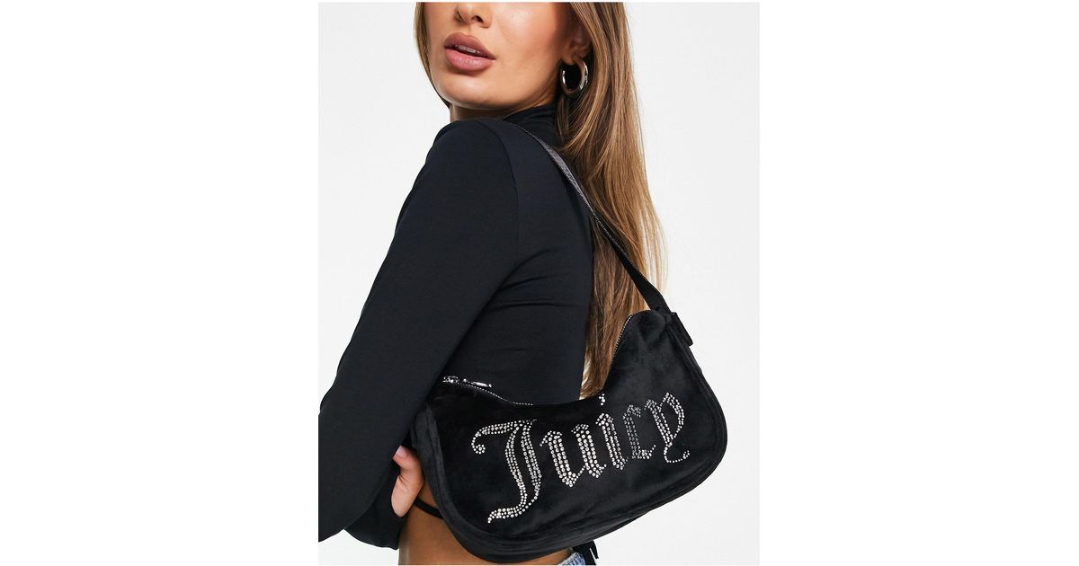 Couture Blossom Black Juicy Couture Borsa Juicy Couture Diamante