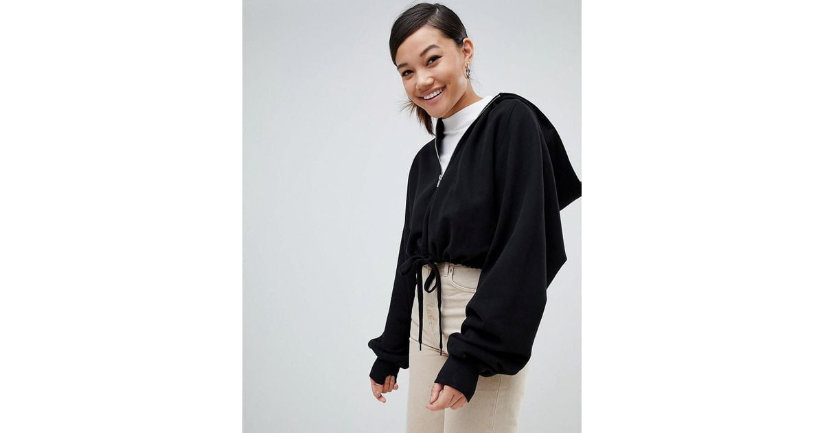 weekday cropped hoodie