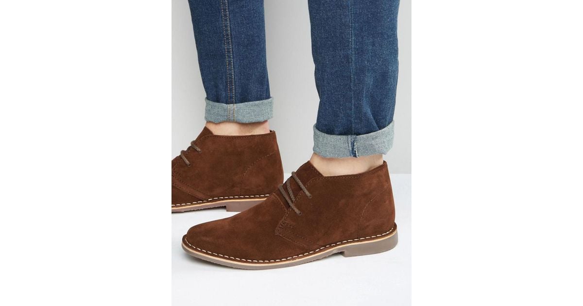 red tape desert boots