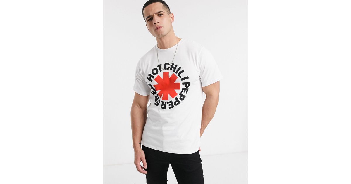 Red Hot Chili Peppers Distressed Logo T-Shirt - Official Unisex Band Tee, 100% Cotton