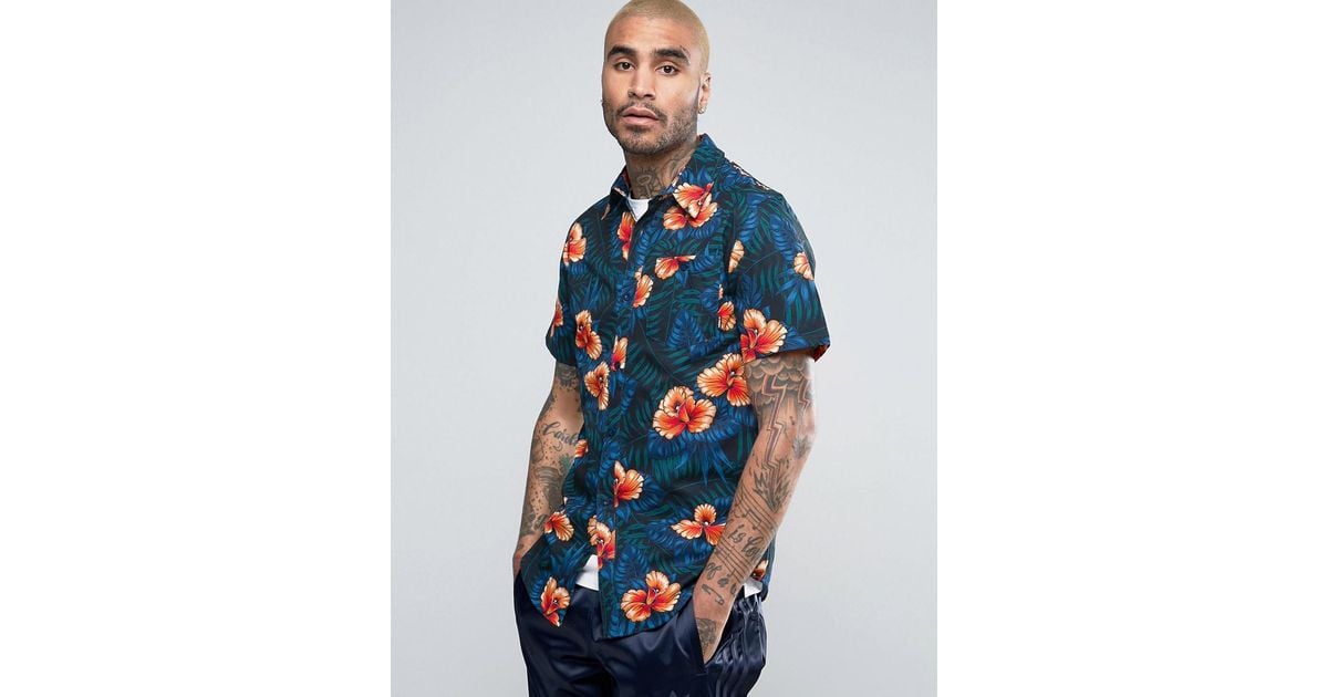 adidas hawaiian shirt