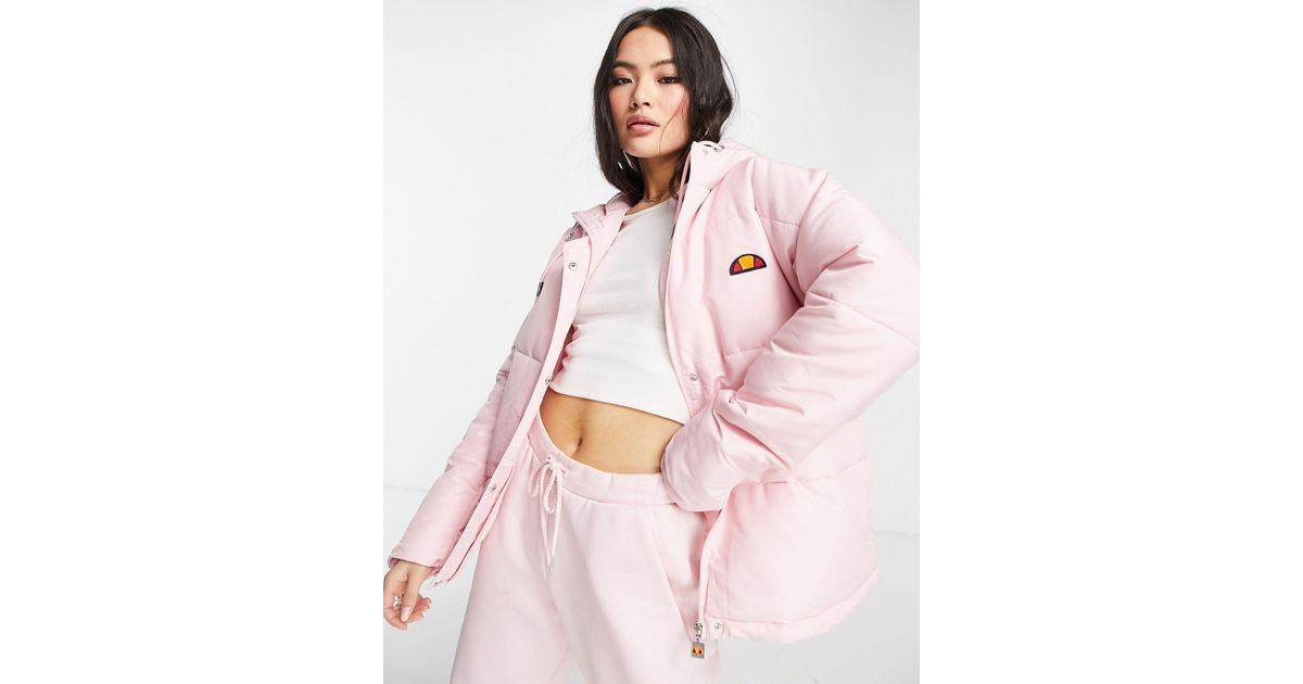 Pink ellesse clearance coat