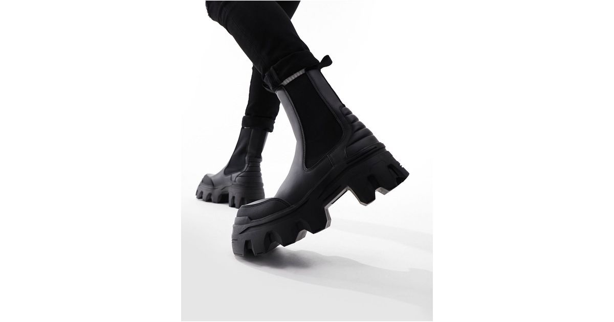 Veterboots dikke zool hotsell