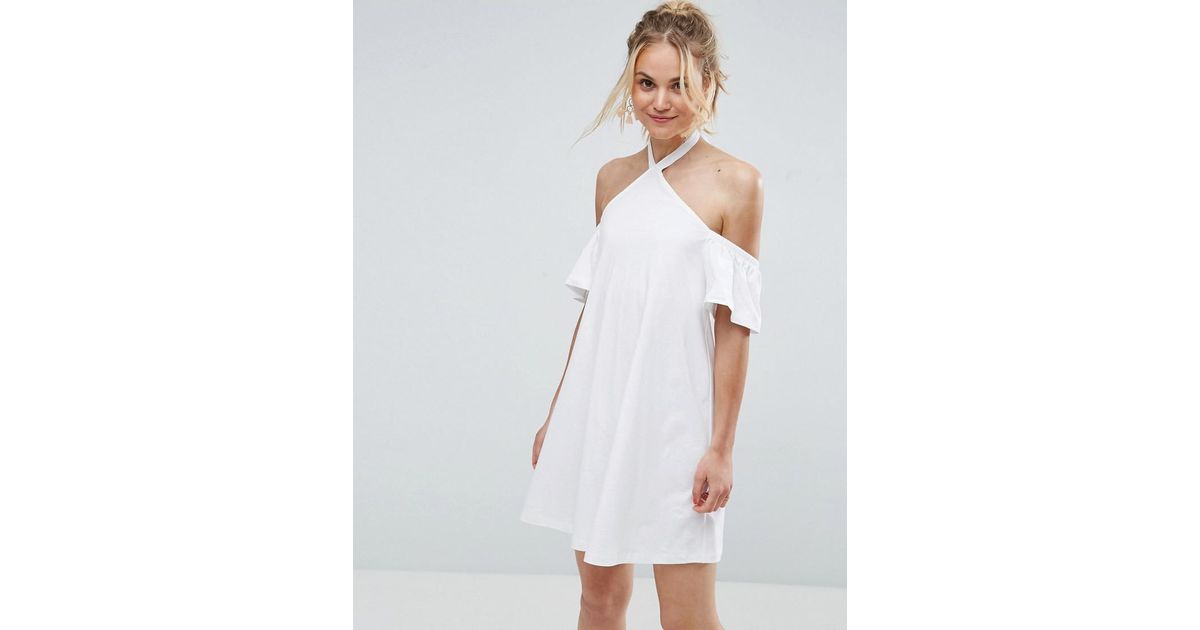 cold shoulder sundress