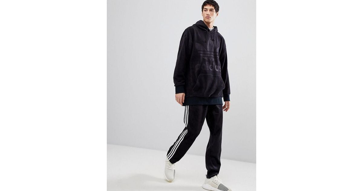 velour hoodie adidas