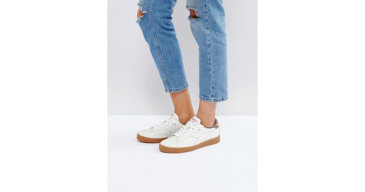 diadora game l low rose