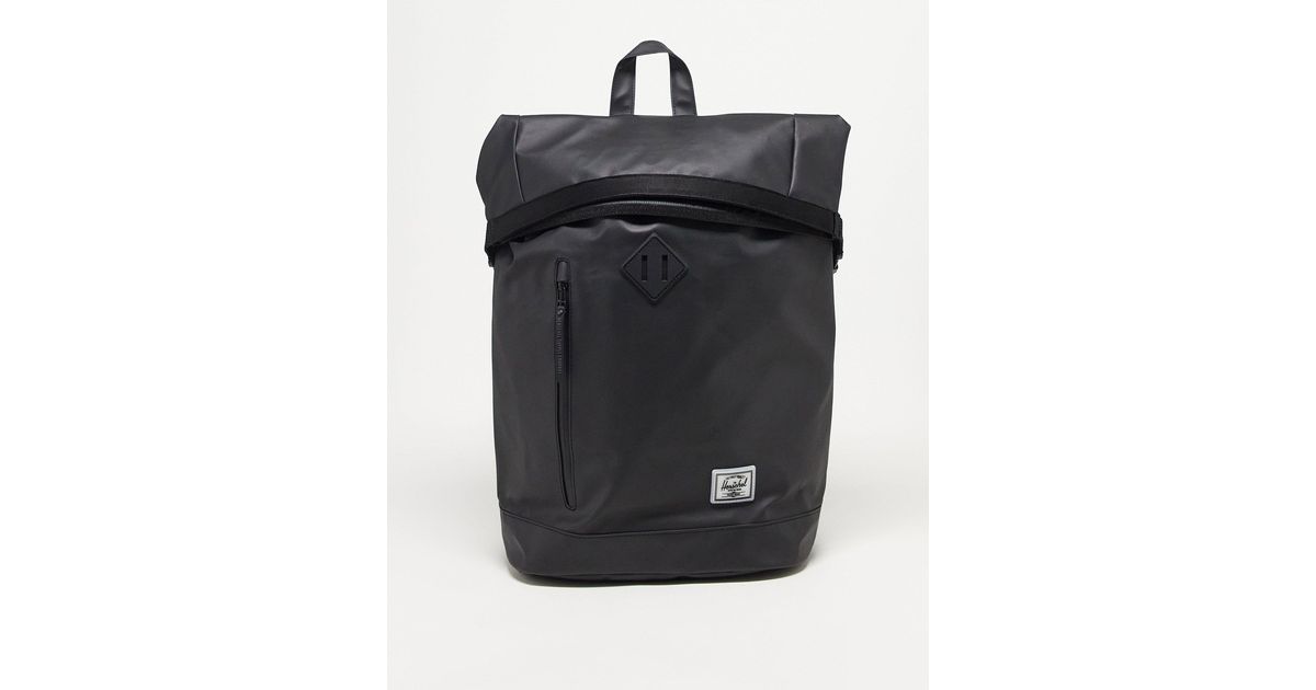Herschel Supply Co. Roll Top Backpack in Black for Men Lyst