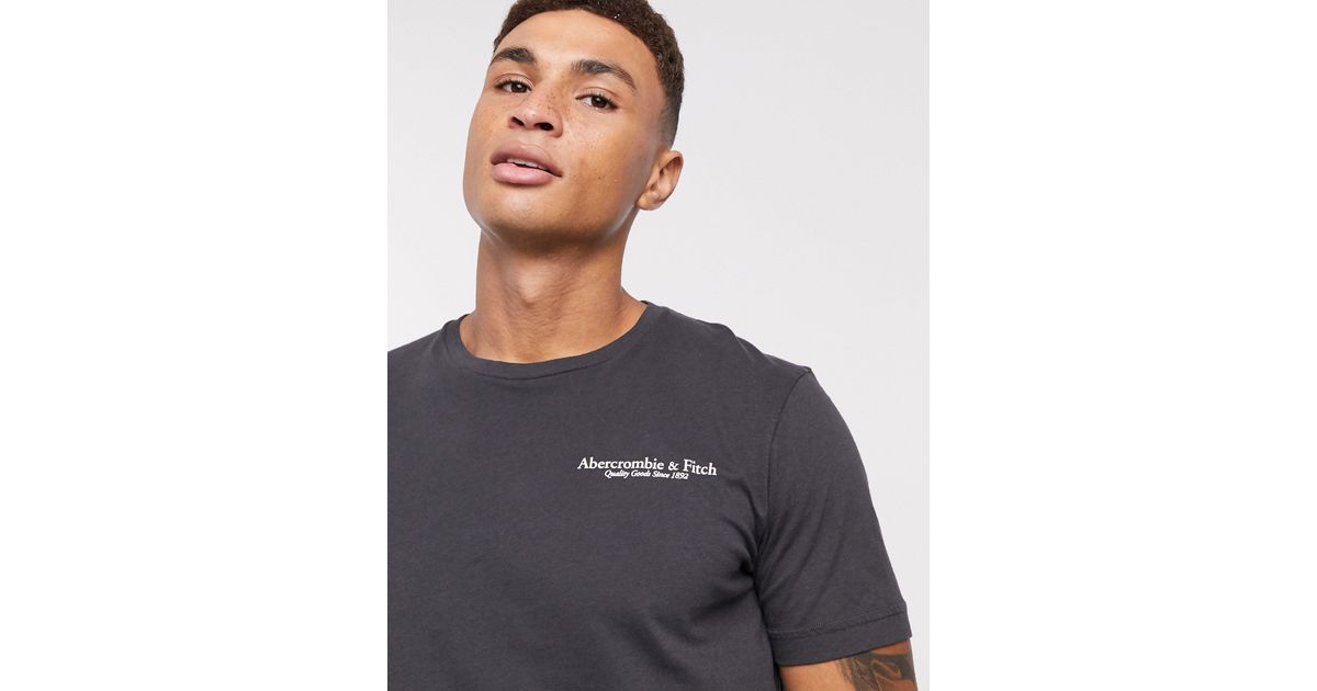 Abercrombie & Fitch City Back Print T-shirt in Black for Men Lyst