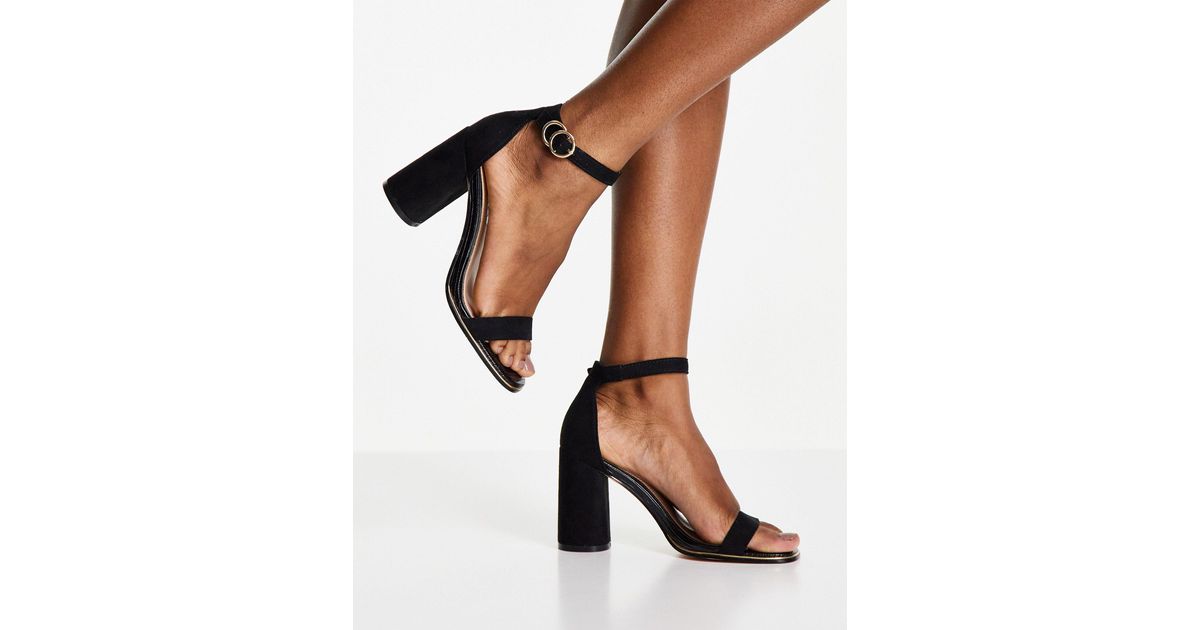 Miss Selfridge Soph Sandal in Black - Lyst