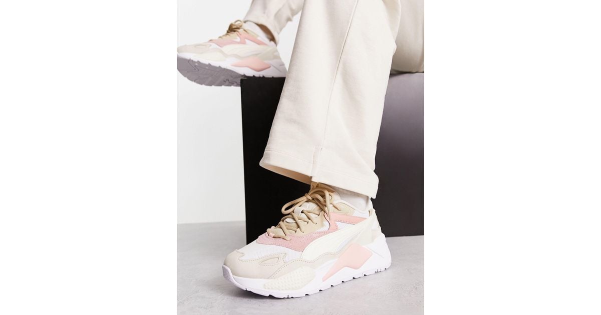 PUMA Rsx Efekt Trainers in White Lyst UK