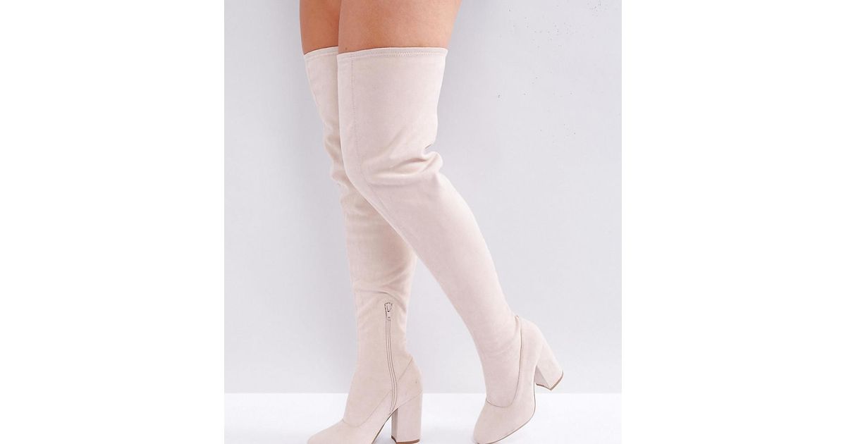 asos katcher over the knee boots