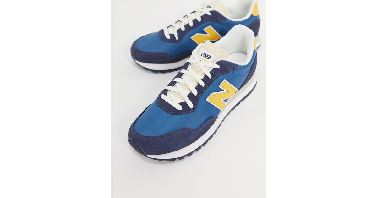 New Balance Suede 527 Trainers in Navy (Blue) for Men | Lyst