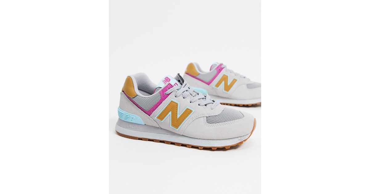 Zapatillas en color crema 574 all terrain de -blanco New Balance de Caucho  | Lyst