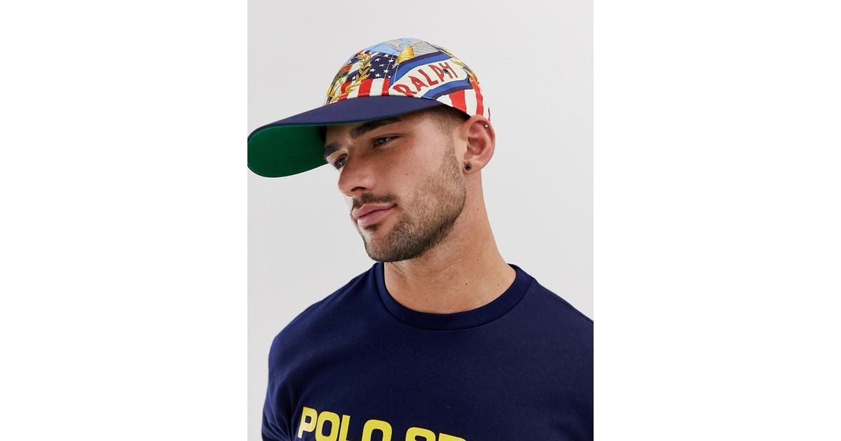 polo ralph lauren chariots crest cap