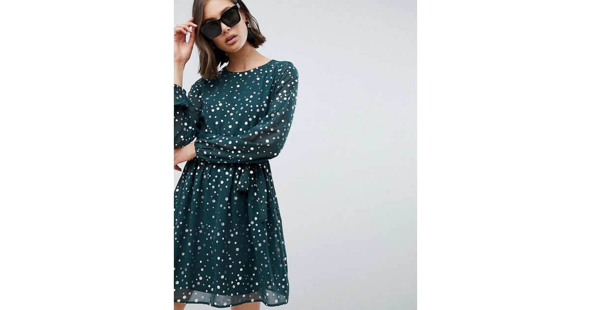 robe verte vero moda