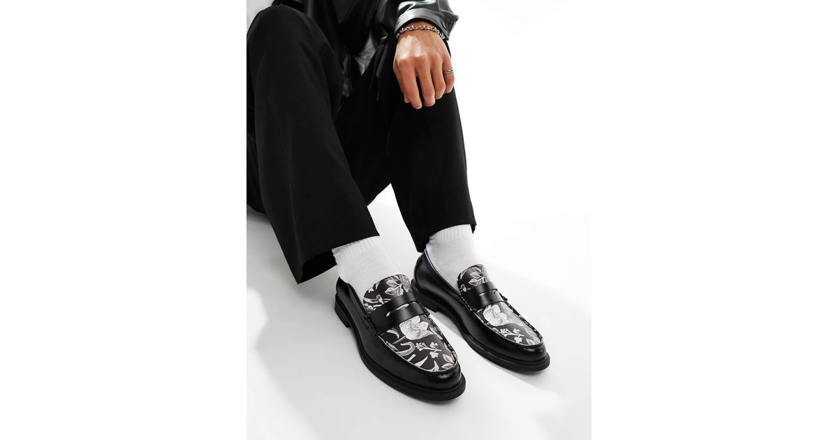 asos penny loafers