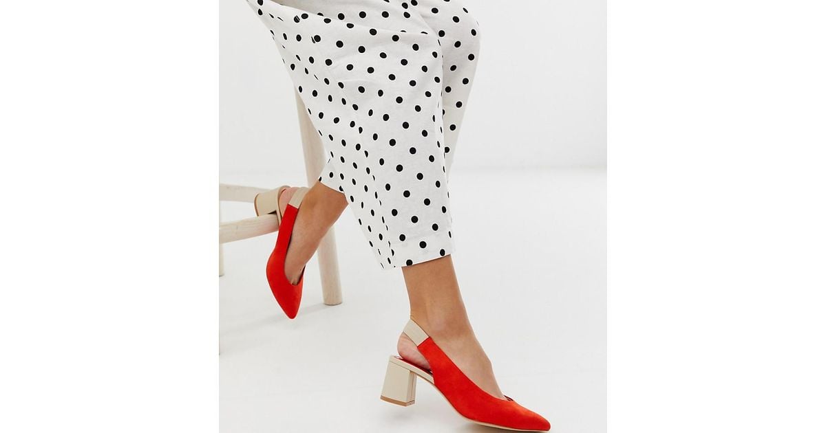 Sandalias Tacones Rojos Stradivarius Stradivarius Zapatos Tacon