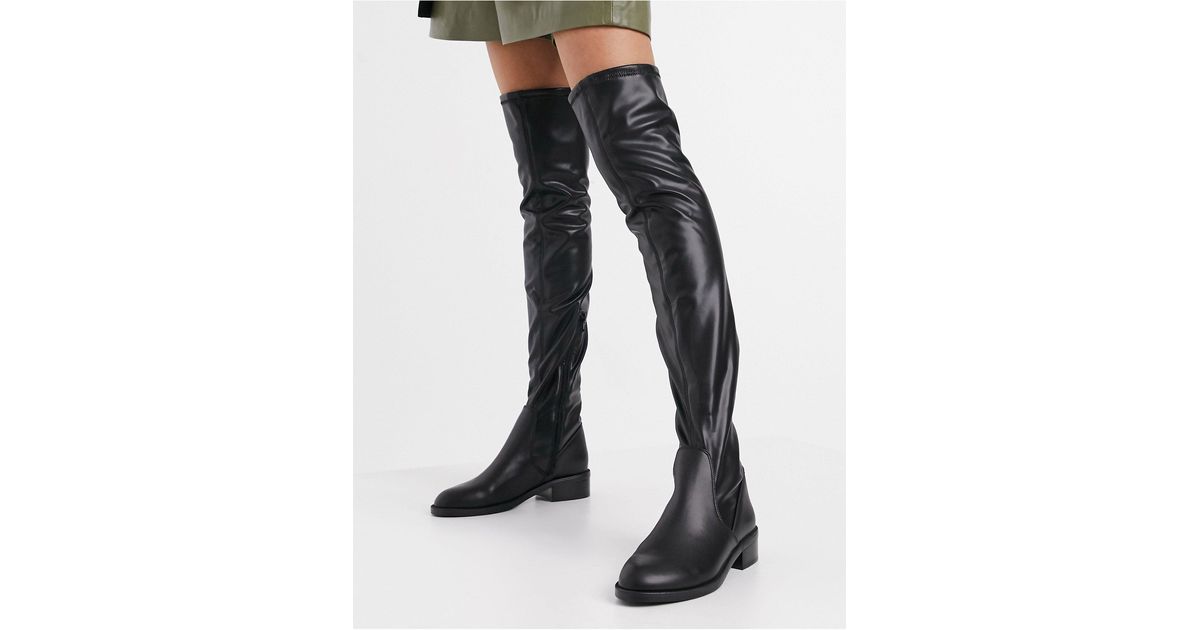 aldo flat knee high boots