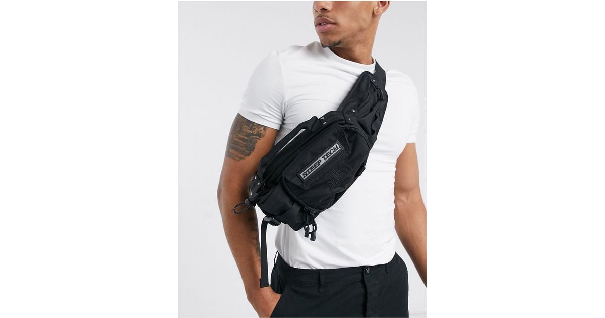 Verlichten een miljoen slim The North Face Steep Tech Bum Bag in Black for Men | Lyst