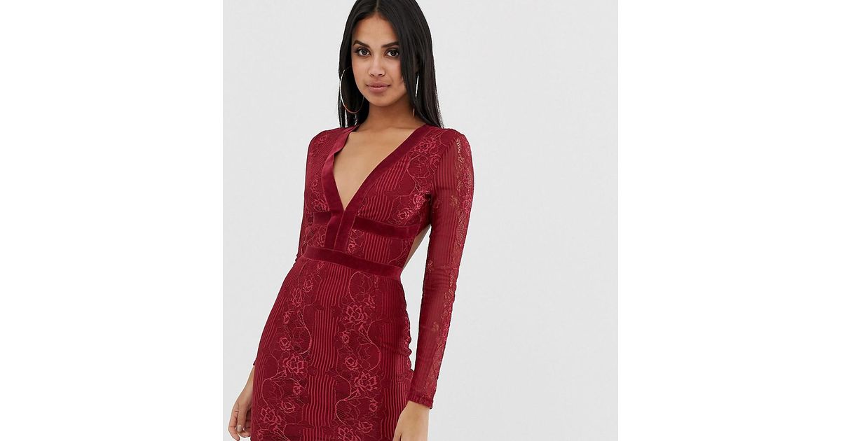 PrettyLittleThing Synthetic Lace Insert 