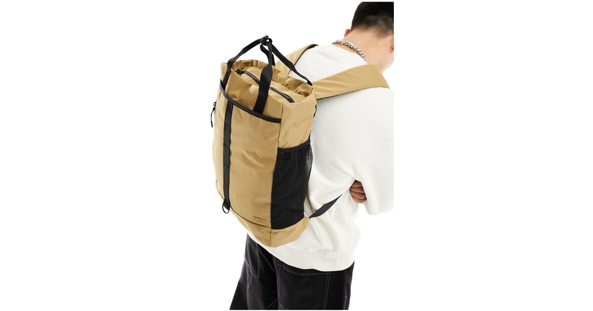 Pull&Bear Urban Backpack in Natural for Men | Lyst