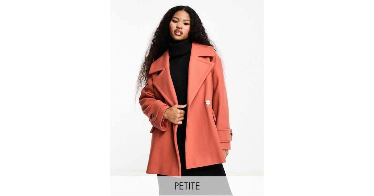 Petite swing coat sale