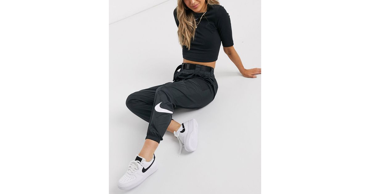 swoosh cargo pants