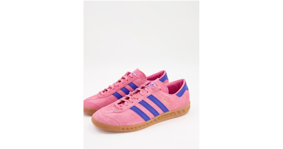 adidas hamburg shoes pink