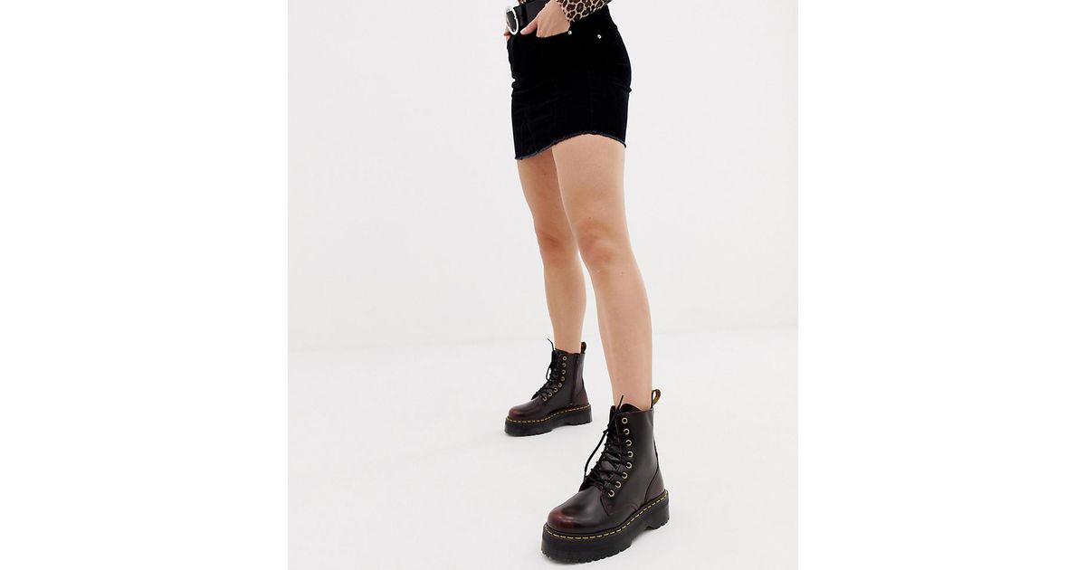 red jadon doc martens