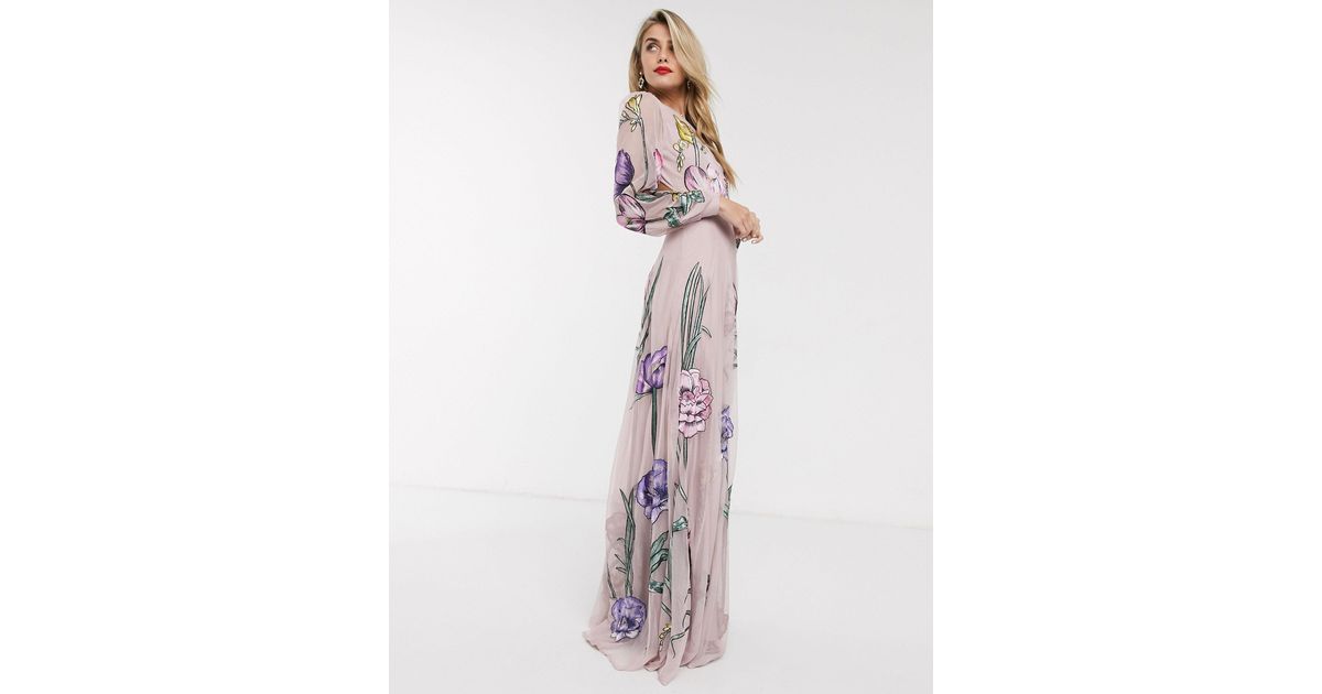 asos edition summer floral embroidered maxi dress with open back ASOS EDITION sheer embroidered floral lace open back maxi dress in lime green