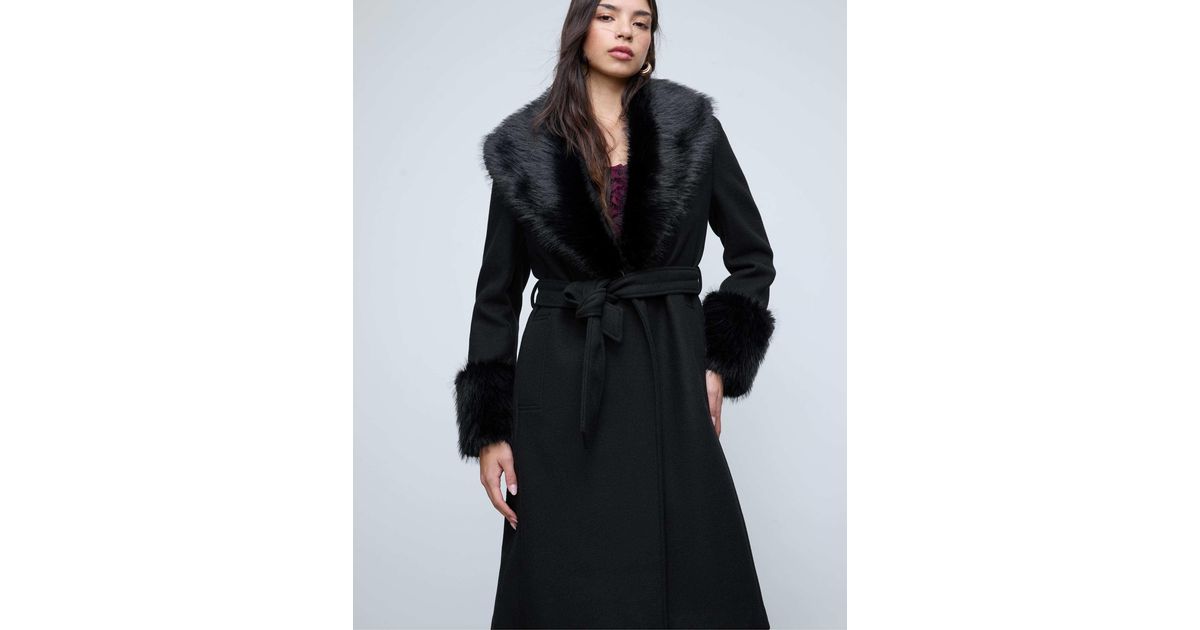Manteau Femme Stradivarius En Simili Cuir - Taille 40 EU - Noir - Style Extravagant - Occasion Très Bon État