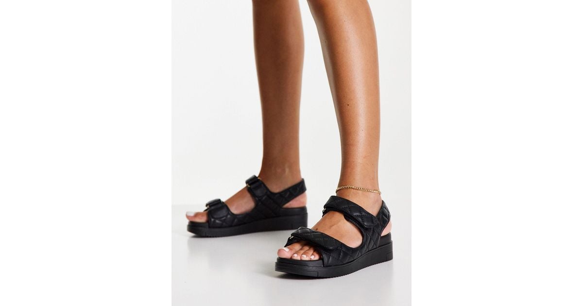 Quilted grandad sandals clearance