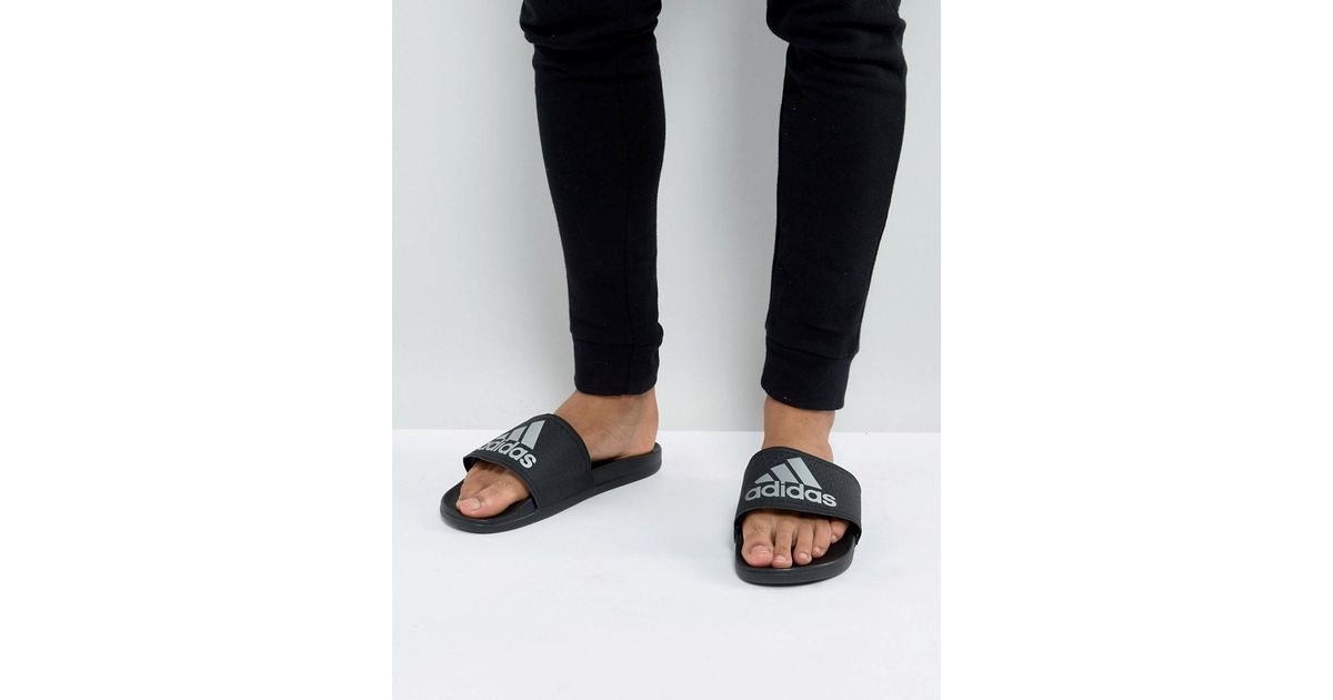 adidas Adilette Cf+ Sliders In Black S79352 for Men - Lyst