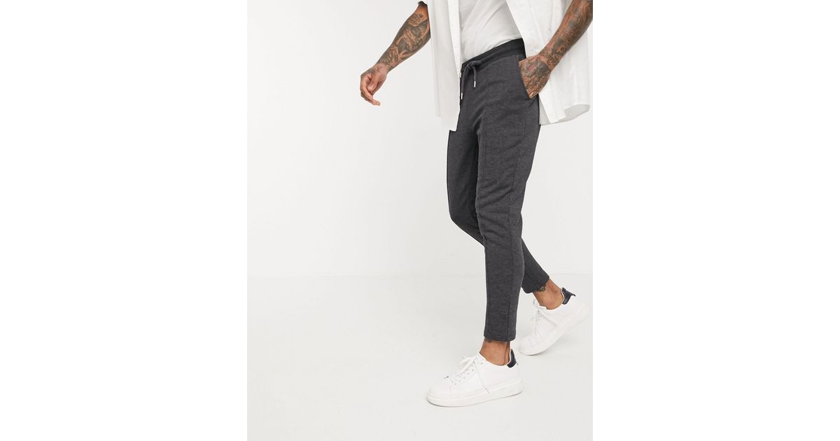 ASOS Cotton Smart Skinny joggers With Pin Tuck for Men | Lyst