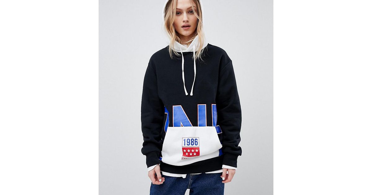 converse one star hoodie