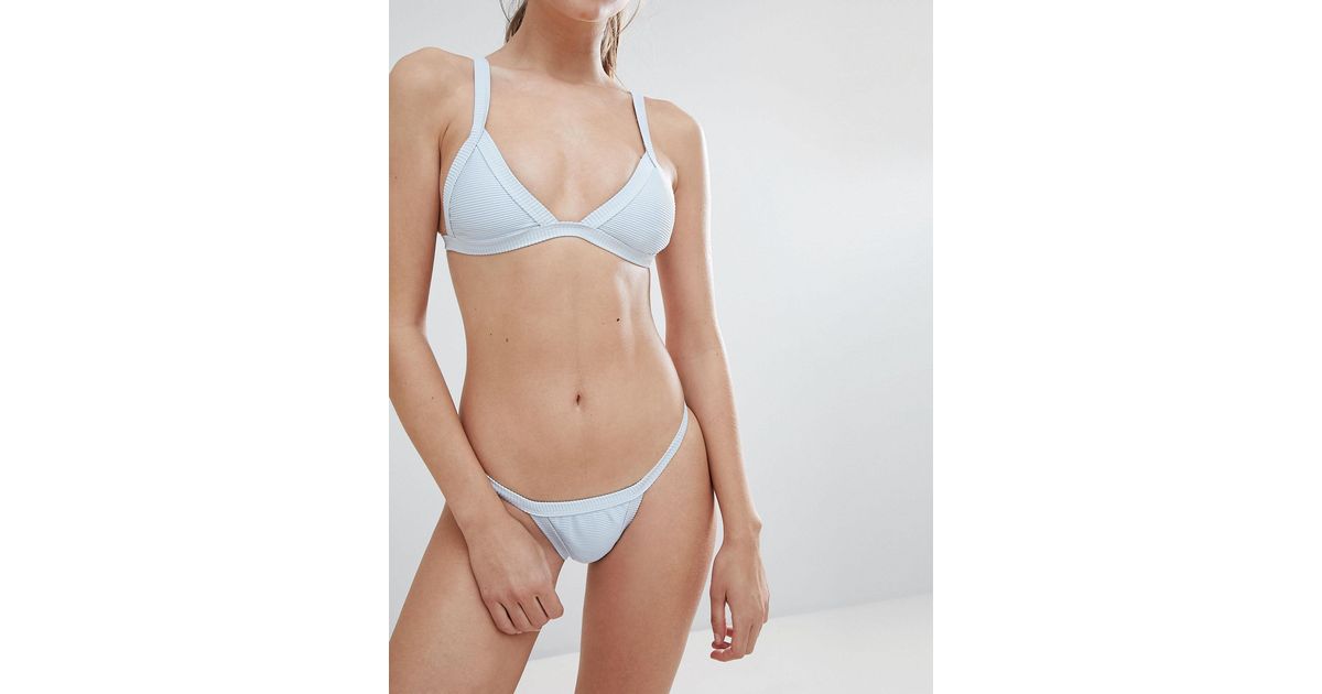 asos buckle micro bikini